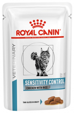 Корм влажный Royal Canin Sensitivity Control (для кошек при пищевой аллергии), 85 г