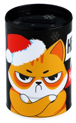 Копилка-банка металлическая Sima-Land 8×12 см, «Не дам! Деньги на подарки» Копилка-банка металлическая Sima-Land 8×12 см, «Не дам! Деньги на подарки»