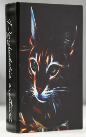 Кэш-бокс (сейф-книга) «Кошка в лучах лазера» 21×13×5 см, «Кошка в лучах лазера»