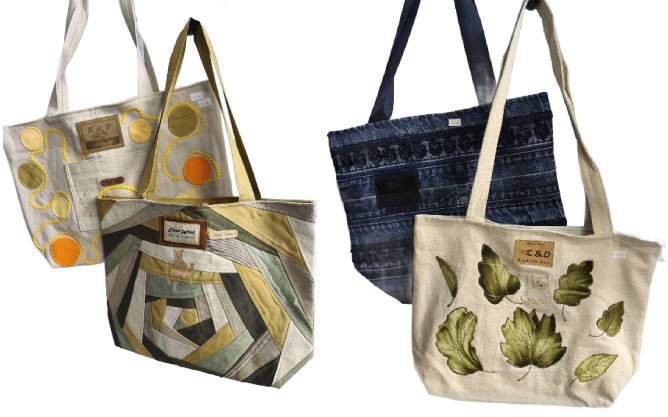 Сумка джинсовая (Гук А.Ф.) 37×30 см, ассорти