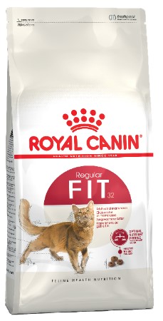 Корм сухой Royal Canin Fit 32 (для умеренно активных кошек, имеющих доступ на улицу), 200 г