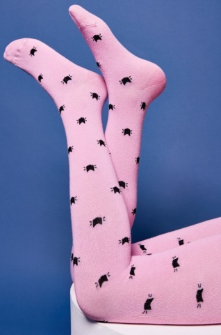 Колготки детские Tip-Top, размер 128-134, мальва Колготки детские Tip-Top, размер 128-134, мальва