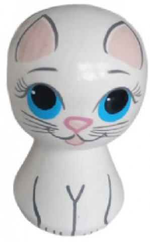 Фигурка деревянная «Кот», 6,5*3,7 см