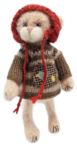 Игрушка мягкая «Кот» (Пинчук М.Ю.), высота 16 см, ассорти Игрушка мягкая «Кот» (Пинчук М.Ю.), высота 16 см, ассорти