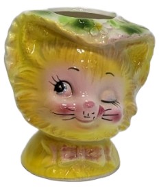 Подсвечник «Кошечка в чепце» (США), 7*7 см Подсвечник «Кошечка в чепце» (США), 7*7 см
