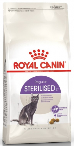 Корм сухой Royal Canin Sterilised 37 (для стерилизованных кошек с 1 до 7 лет) 200 г