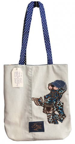 Сумка джинсовая (Аксютина Л.А.), 40*30 см