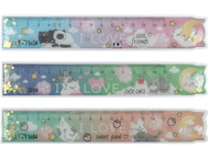 Линейка пластиковая гибкая Meshu Линейка пластиковая гибкая Meshu