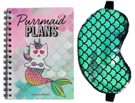 Набор: ежедневник и маска для сна Purrmaid plans Набор: ежедневник и маска для сна Purrmaid plans