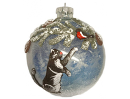 Игрушка елочная «Кот с подарками» Игрушка елочная «Кот с подарками»