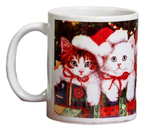 Кружка керамическая с сублимацией Sima-Land, 320 мл, «Чудесной сказки. Котята, подарки» Кружка керамическая с сублимацией Sima-Land, 320 мл, «Чудесной сказки. Котята, подарки»