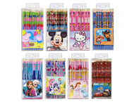 Карандаши цветные в пластиковой упаковке Карандаши цветные в пластиковой упаковке