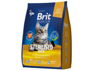 Корм сухой Brit Premium Cat Sterilised (для стерилизованных кошек) Корм сухой Brit Premium Cat Sterilised (для стерилизованных кошек)
