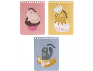 Блокнот на гребне Brauberg Kids (А6) Блокнот на гребне Brauberg Kids (А6)