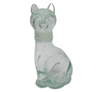 Флакон бирюзовый прозрачный, 18,5×10 см Флакон бирюзовый прозрачный, 18,5×10 см