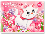 Альбом для рисования А4 «Коты-аристократы» Альбом для рисования А4 «Коты-аристократы»