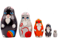 Набор матрешек деревянных Набор матрешек деревянных
