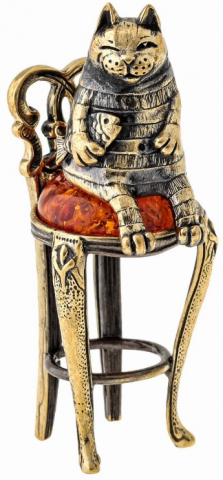 Сувенир «СувенирАрт» «Кот Вася на стуле» (коньячный) Сувенир «СувенирАрт» «Кот Вася на стуле» (коньячный)