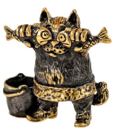 Фигурка сувенирная «Кот» BronzaMania «Кот Балбес» Фигурка сувенирная «Кот» BronzaMania «Кот Балбес»