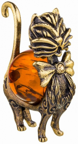 Сувенир «СувенирАрт» «Кот Гламурный» (коньячный) Сувенир «СувенирАрт» «Кот Гламурный» (коньячный)