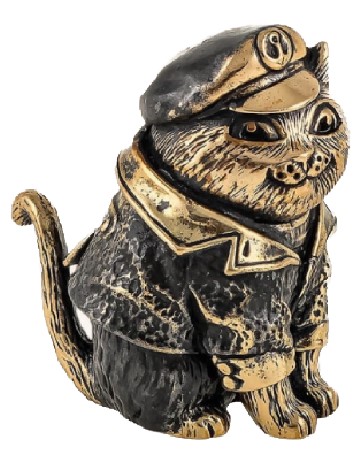 Фигурка сувенирная «Кот» BronzaMania «Кот Капитан» Фигурка сувенирная «Кот» BronzaMania «Кот Капитан»