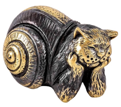 Фигурка сувенирная «Кот» BronzaMania «Кот в домике» Фигурка сувенирная «Кот» BronzaMania «Кот в домике»